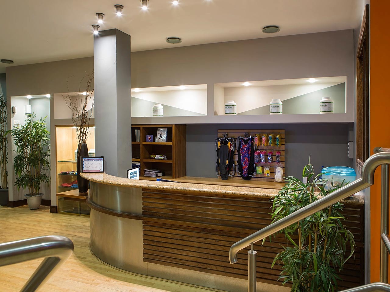 Core Fitness Entrance